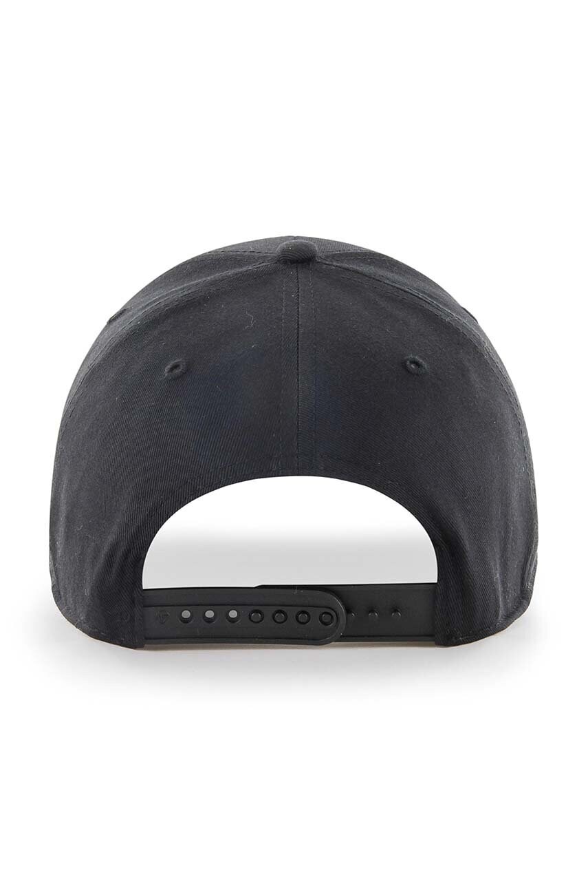 Кепка 47 brand MLB New York Yankees колір чорний з аплікацією B-RAC17CTP-BKA