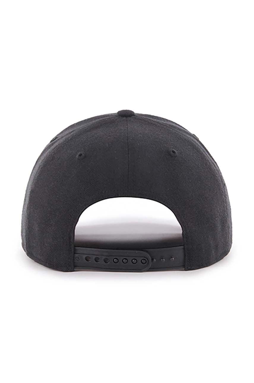 Кепка 47 brand NHL Boston Bruins колір чорний з аплікацією H-CLZOE01WBP-BKA
