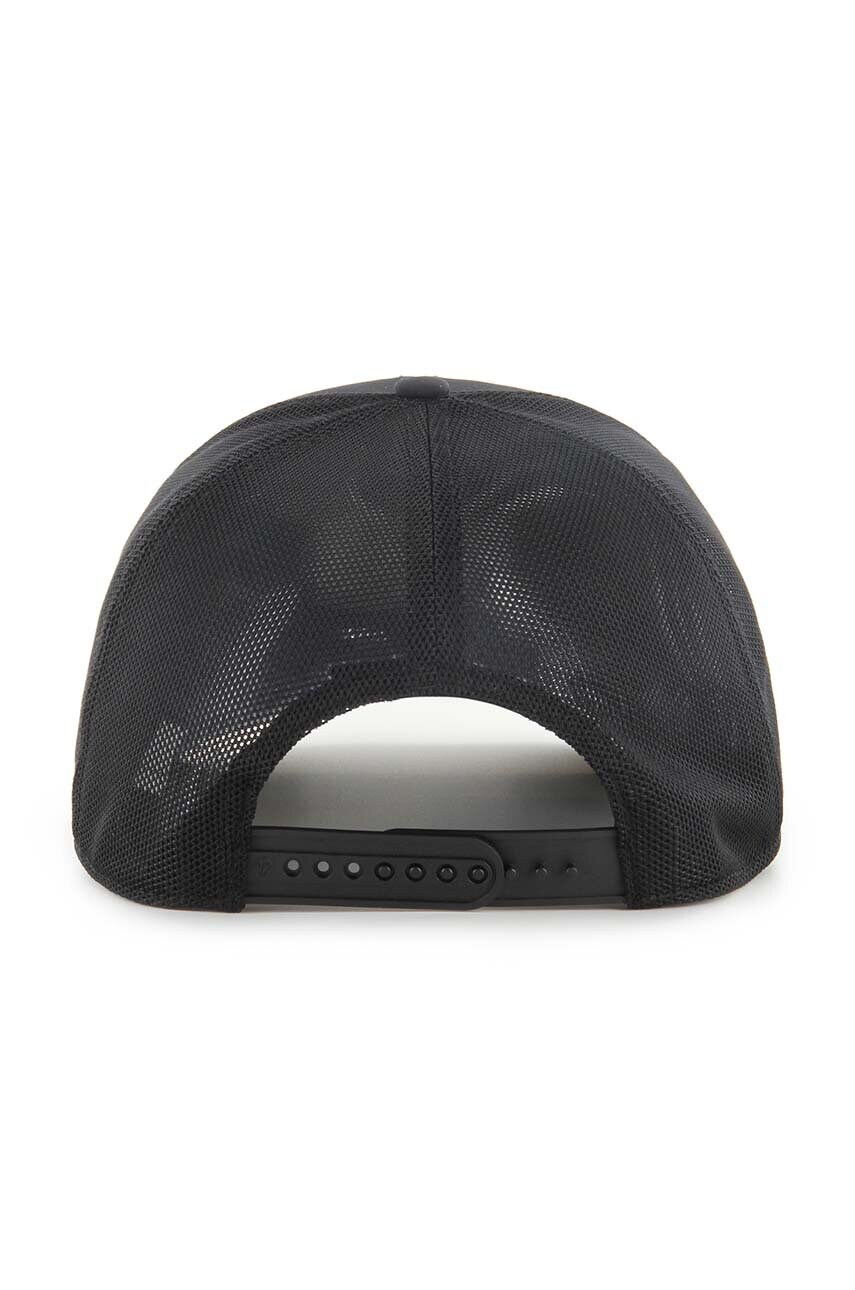 Кепка 47 brand MLB Los Angeles Dodgers колір чорний з аплікацією B-FAIRH12BBP-BK
