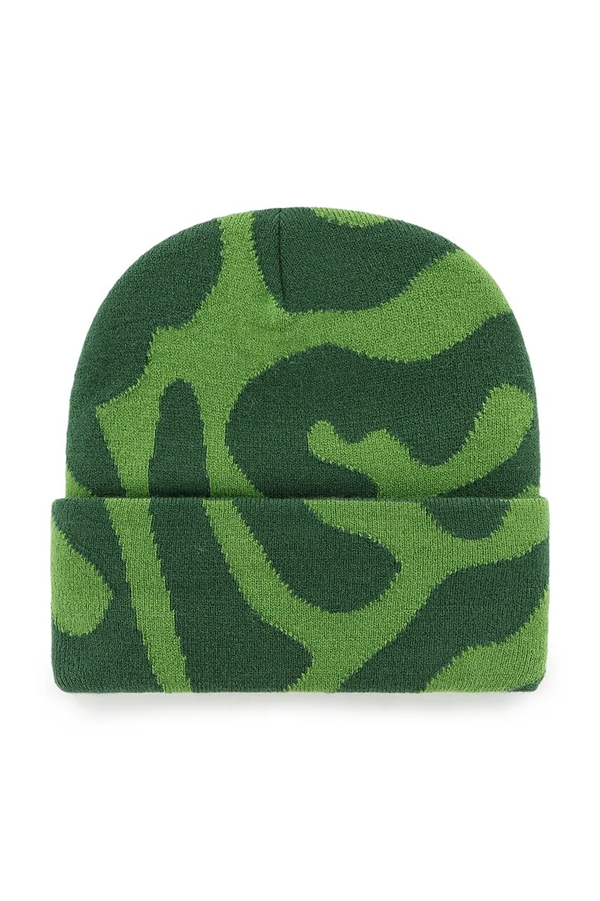 Шапка 47 brand MLB Oakland Athletics колір зелений  B-FRFMK18ACE-FF