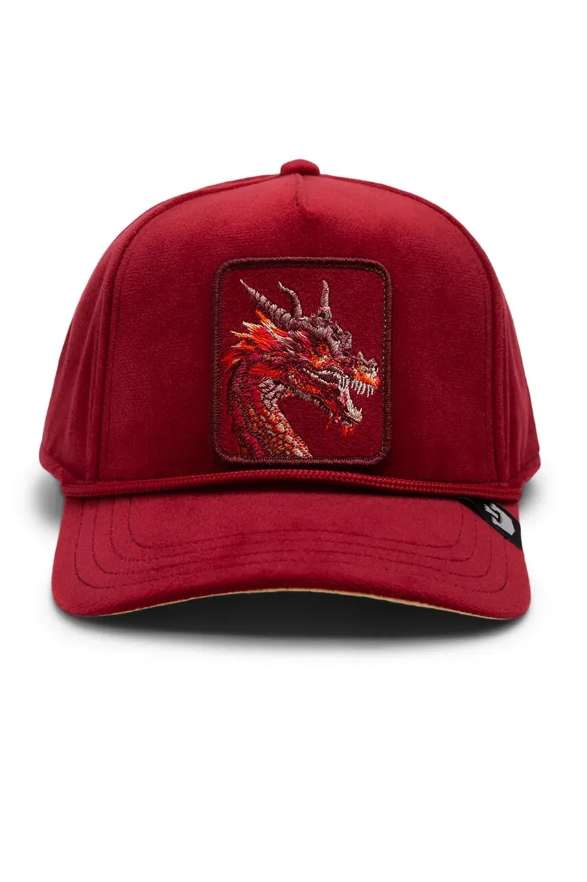 Кепка Goorin Bros Dragon Royalty колір червоний з аплікацією 101-1568