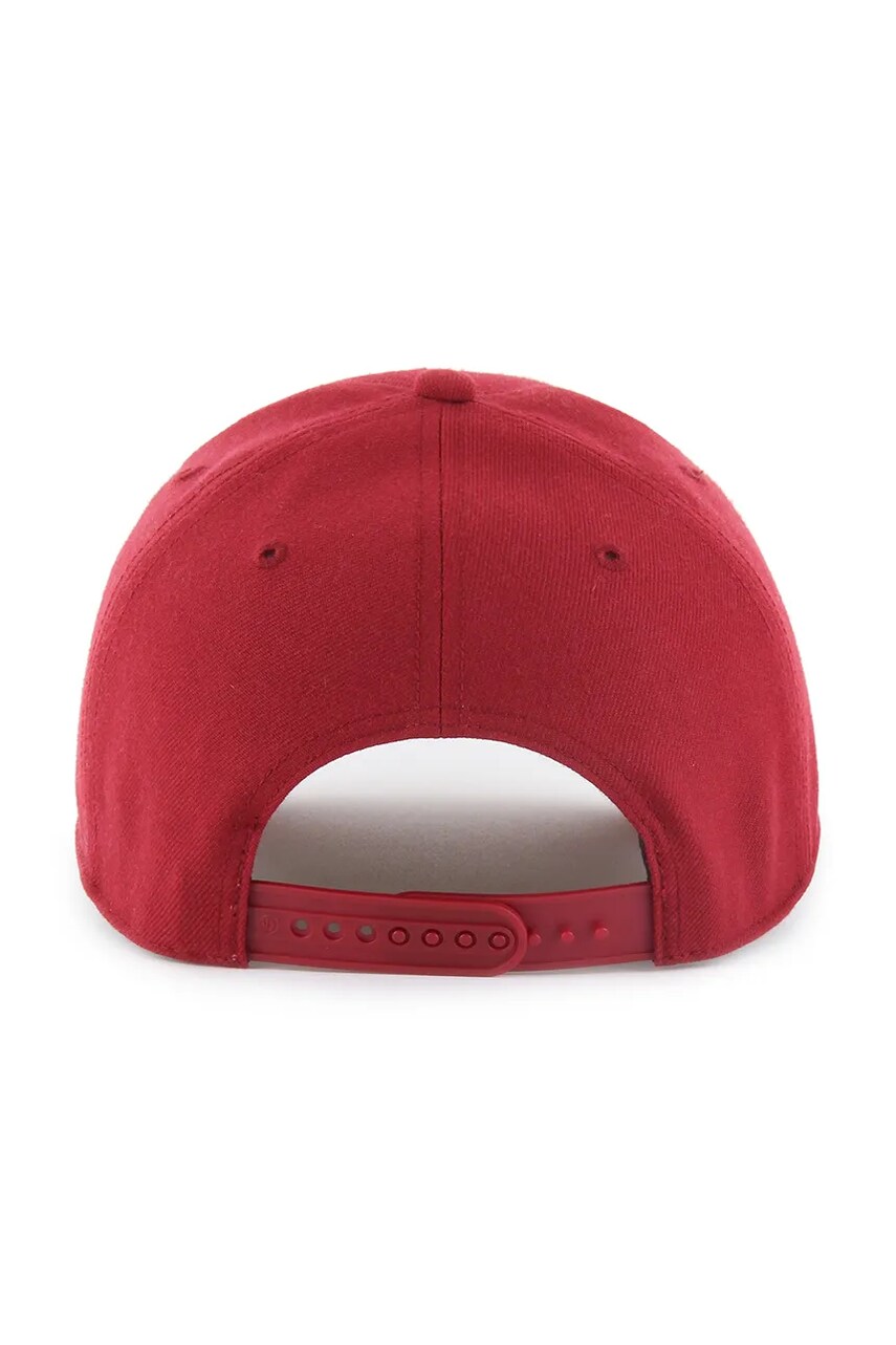 Кепка 47 brand MLB New York Yankees колір помаранчевий однотонна B-MVPSP17WBP-RZD