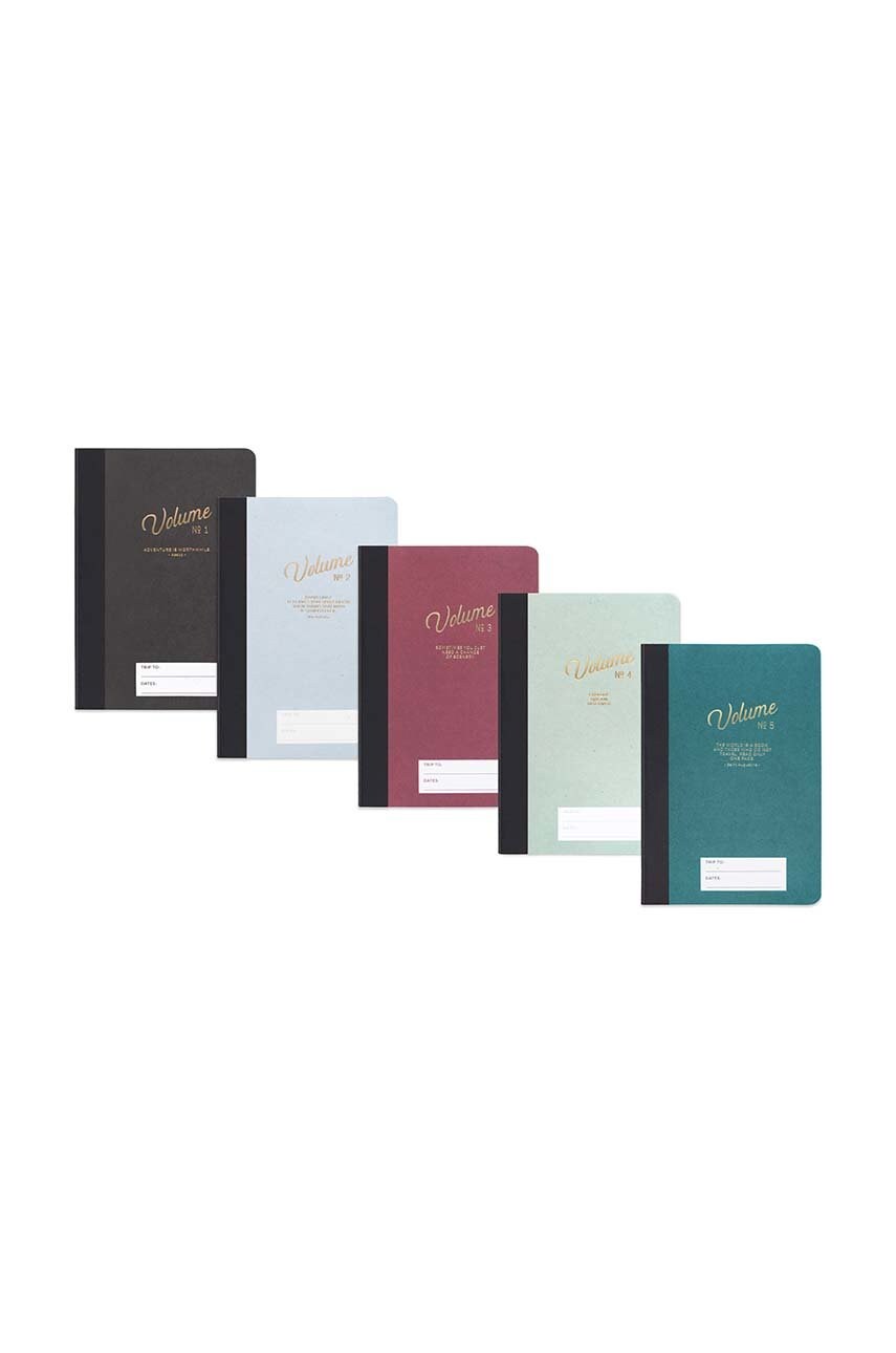 Designworks Ink Набір блокнотів для дорожніх нотаток Adventure Box (5-pack)