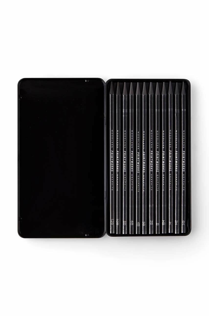 Набір олівців в чохлі Printworks Graphite 12-pack