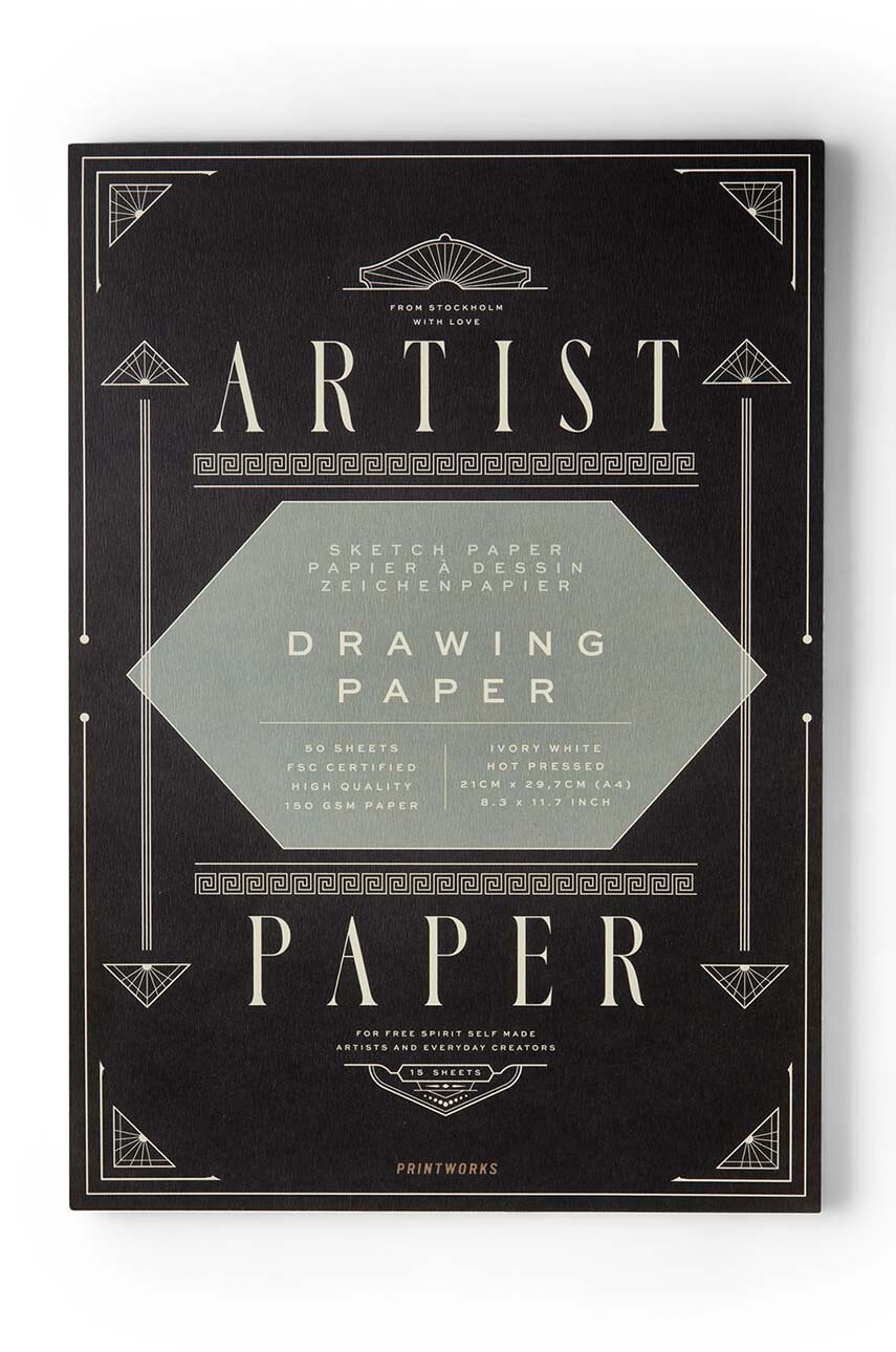 Блокнот для малювання Printworks Artist Paper A4