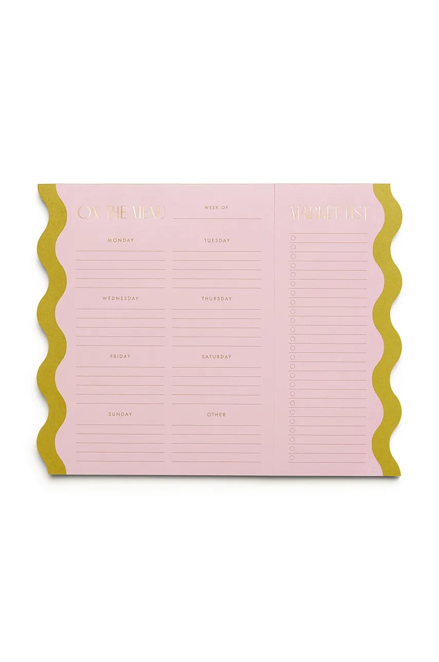 Магнітний планер харчування Designworks Ink Pink & Chartreuse