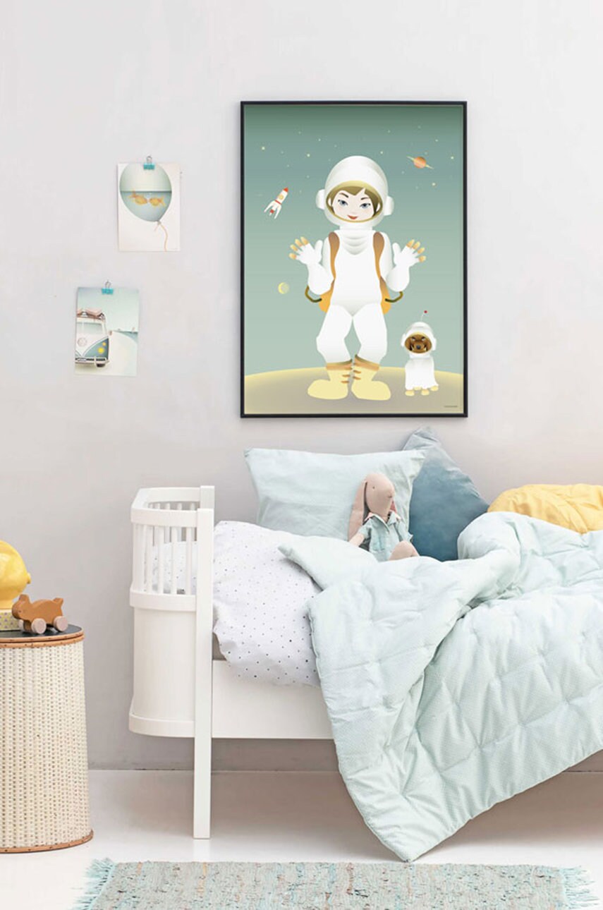 Vissevasse Плакат The Astronaut 50x70 cm