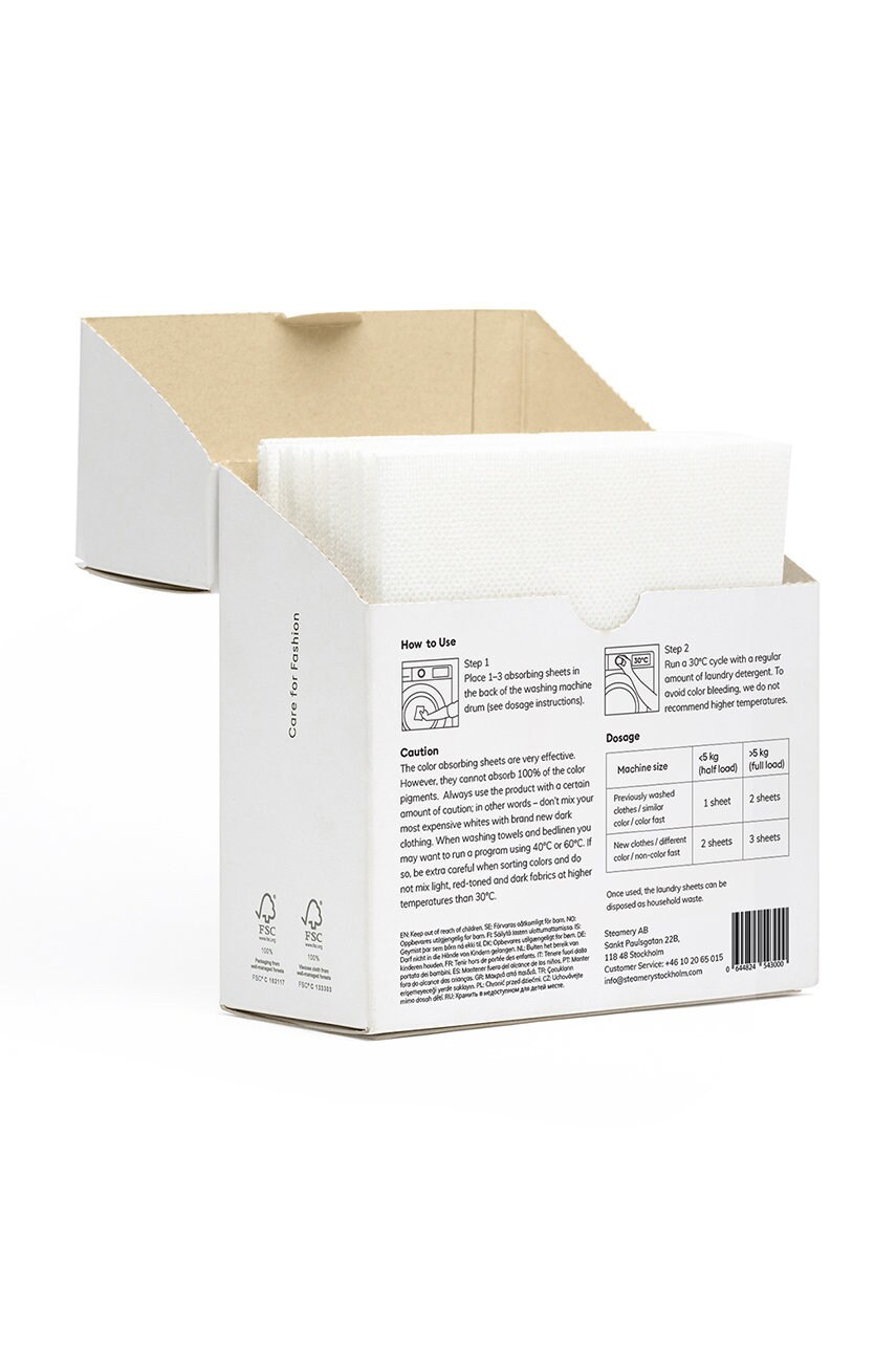 Steamery Серветки для прання проти фарбування одягу (40-pack)