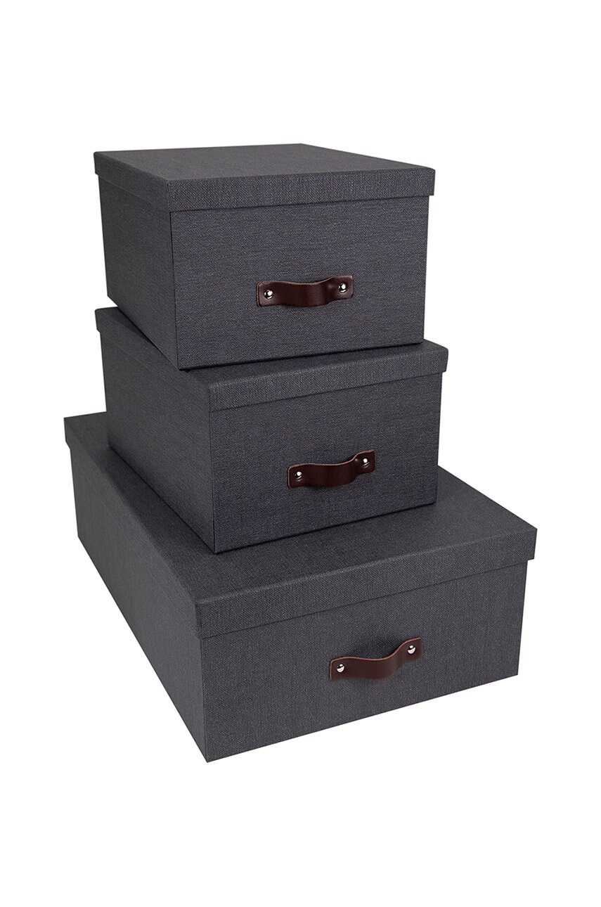 Bigso Box of Sweden набір ящиків для зберігання Inge (3-pack)