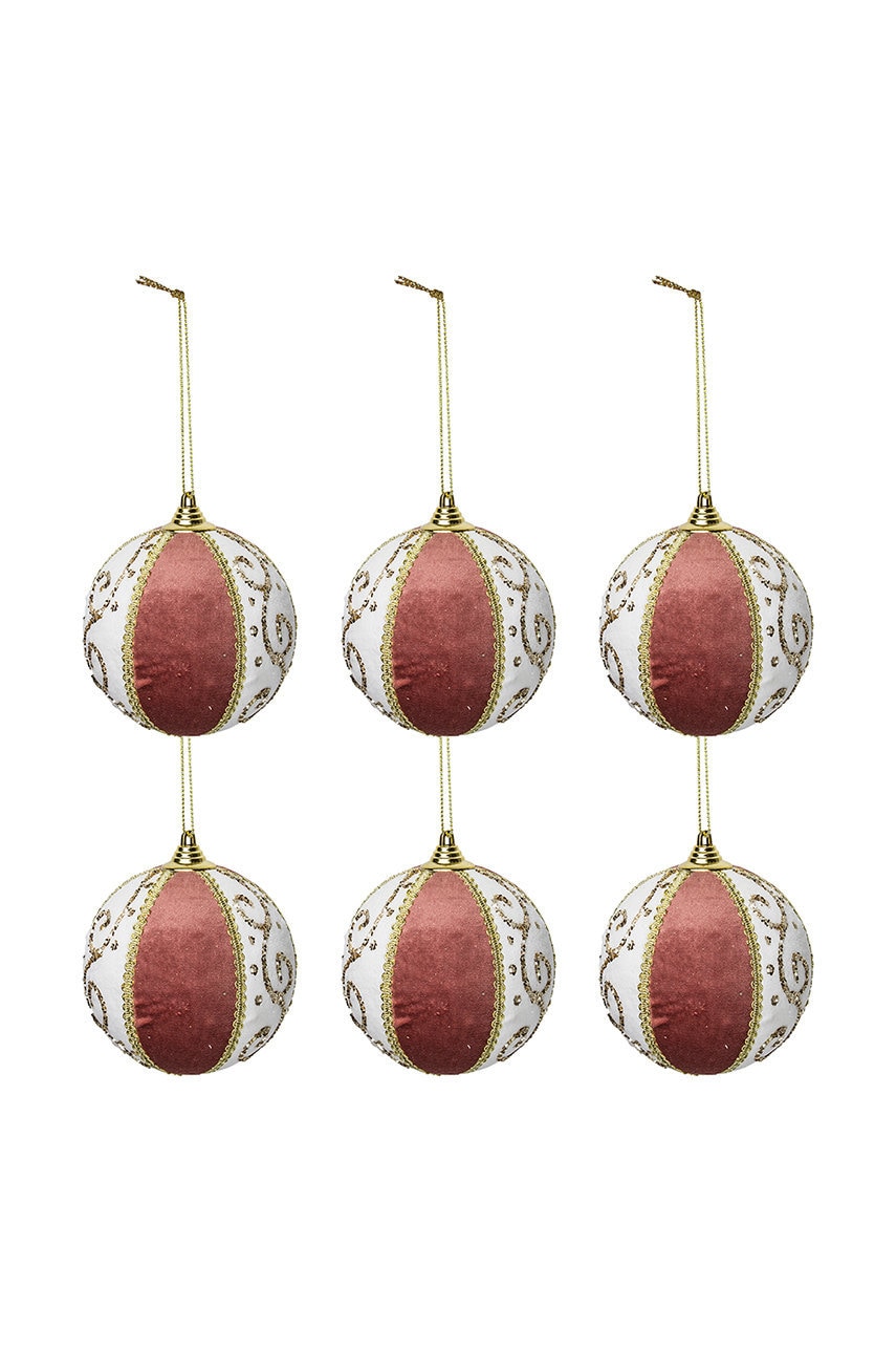 Набір ялинкових куль  6-pack