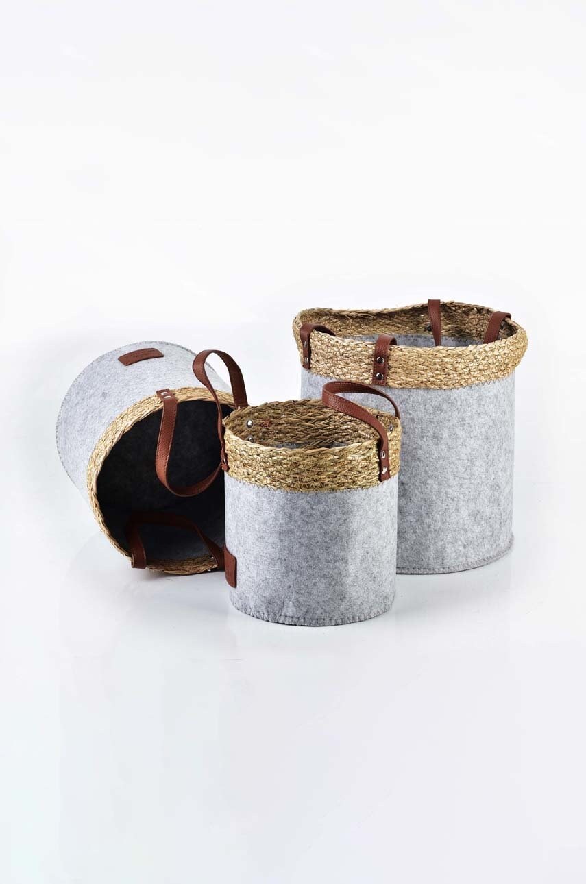 Набір кошиків для зберігання Affek Design 3-pack