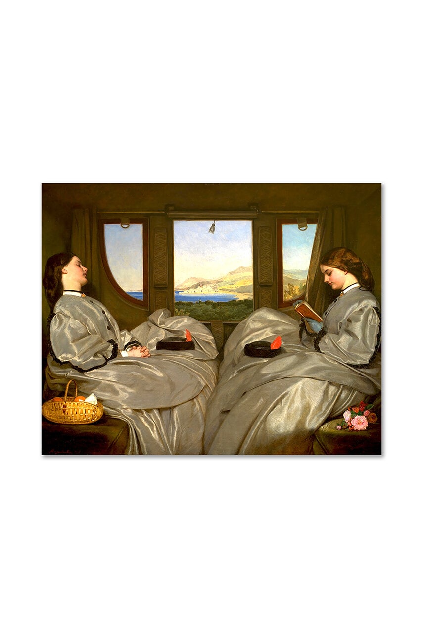 Репродукція Augustus Leopold Egg, The Travelling Companions 50 x 40 cm