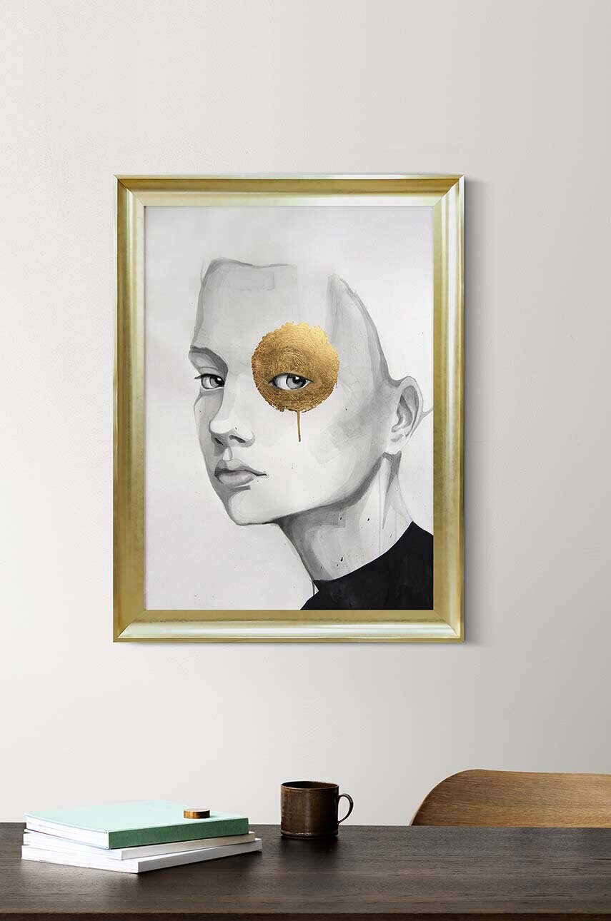 Настінна декорація в рамі 58 x 78 cm