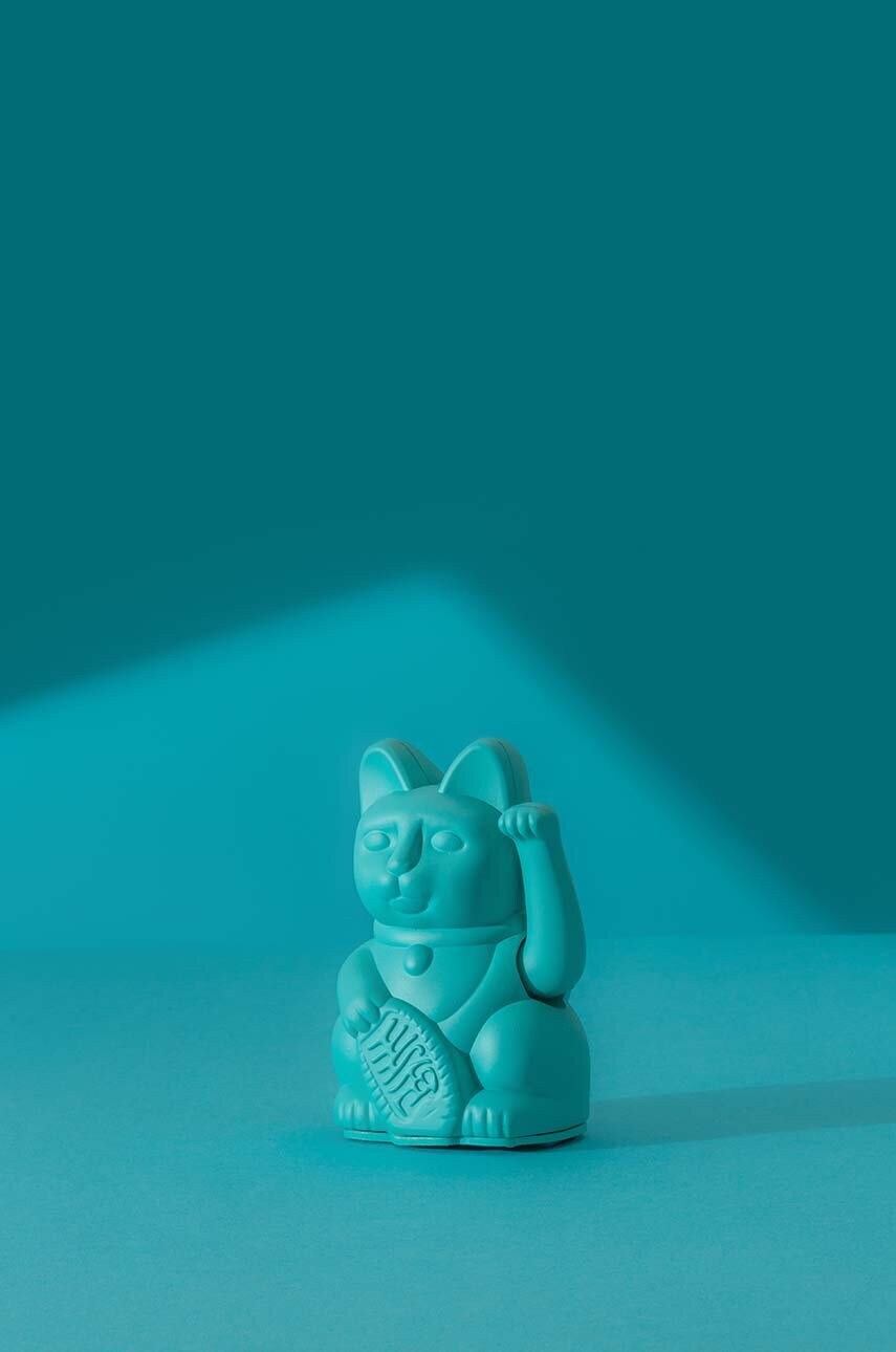 Декорація Donkey Lucky Cat Mini - Turquoise