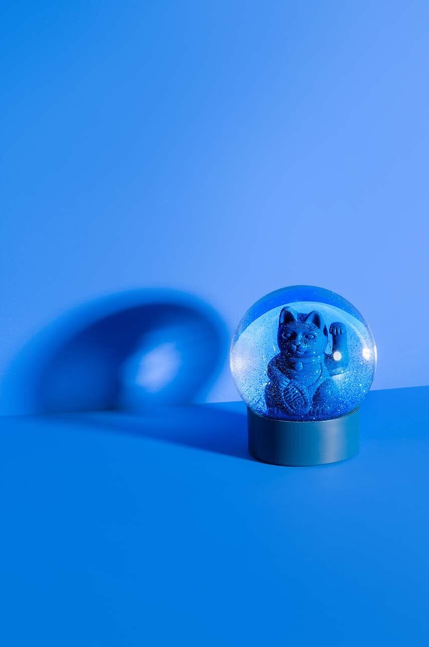 Декорація Donkey Maneki Neko Lucky Globe Blue