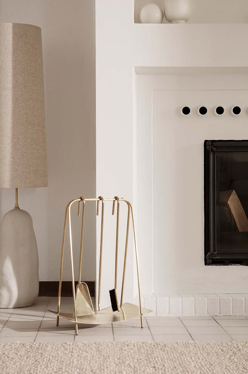 Набір аксесуарів для каміна на підставці ferm LIVING Port Fireplace