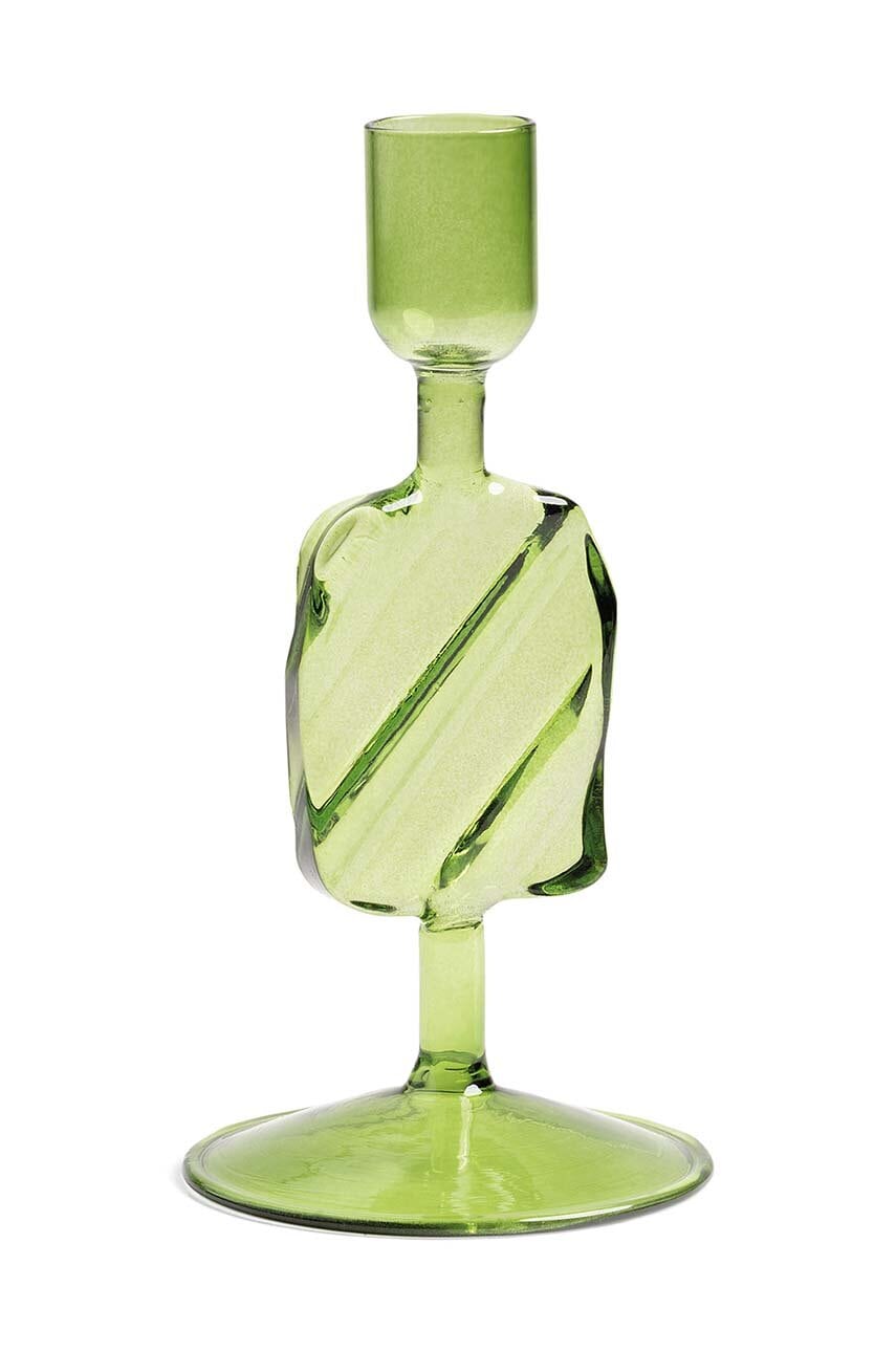 Декоративний свічник &k amsterdam Puddle Green