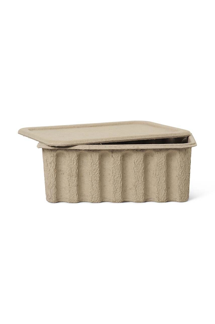 Коробка для зберігання ferm LIVING Paper Pulp Box L 2-pack