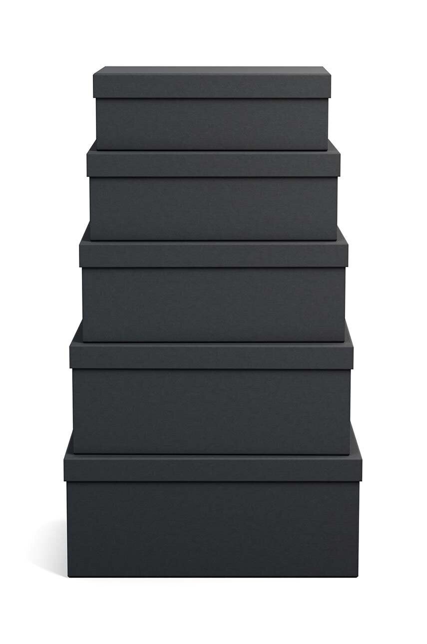 Купити Набір ящиків для зберігання Bigso Box of Sweden Joel 5-pack – головне зображення
