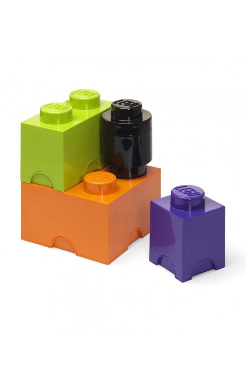 Набір контейнерів для зберігання з кришками Lego 4-pack