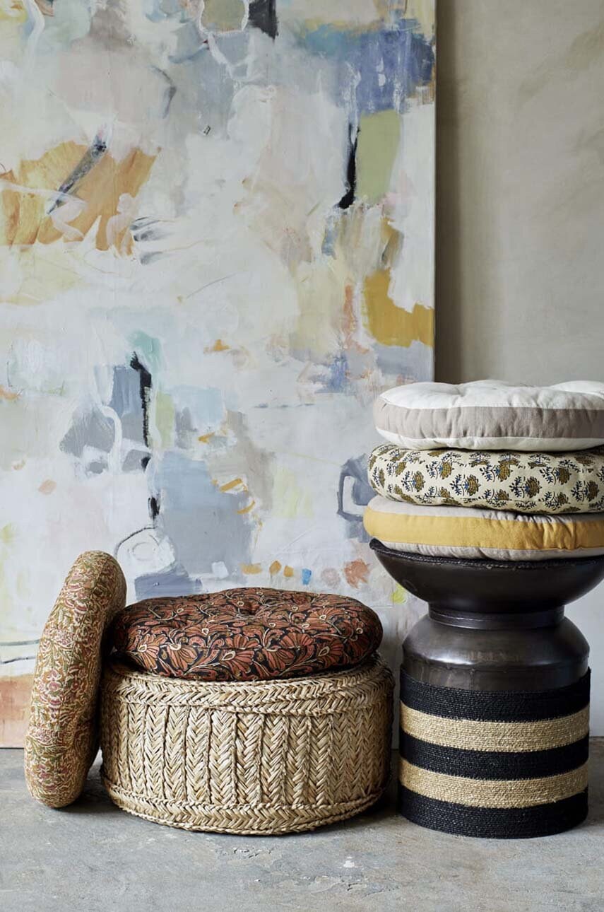 Пуф Madam Stoltz Seagrass Pouf