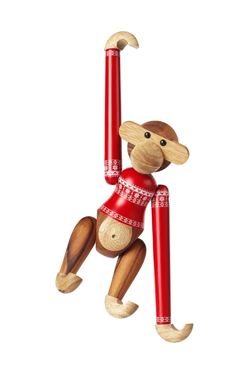Новорічна прикраса Kay Bojesen Monkey Christmas Jumper 2024