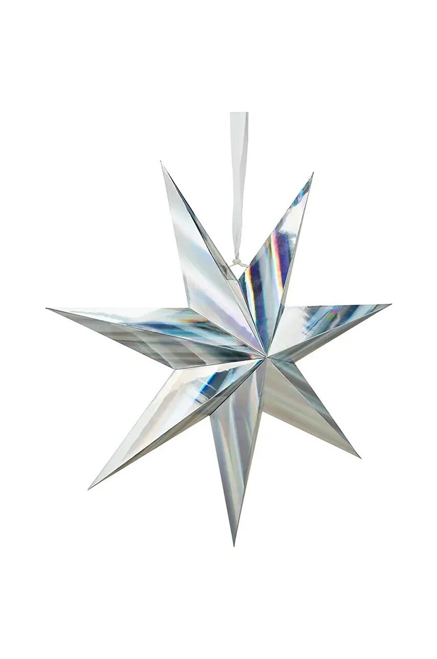 Новорічна прикраса vtwonen Star Paper Iridescence