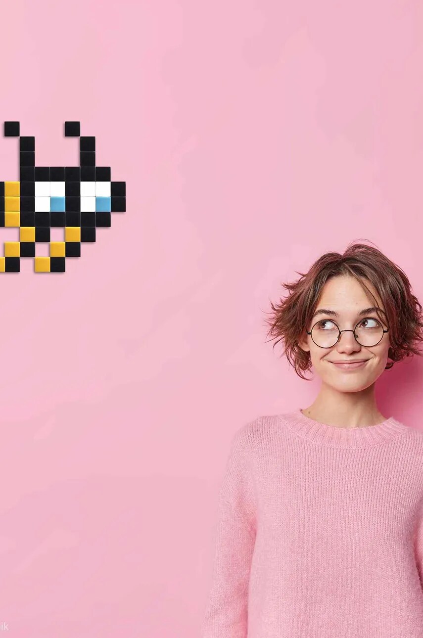 Набір diy піксельна мозаїка Pixel Corner Space Bzzz