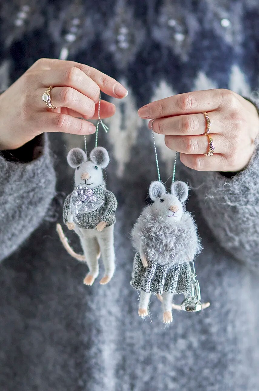 Декоративна підвіска Bloomingville Peo Ornament 2-pack