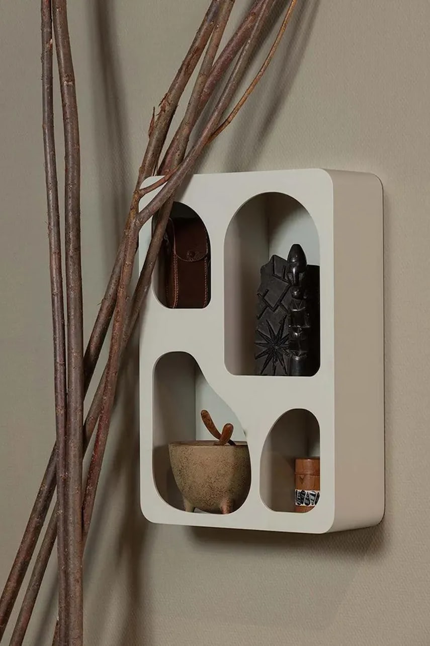 Настінна шафа White Label Living Brisa