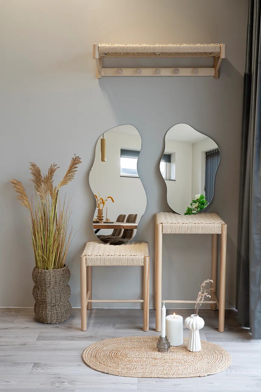 Настінне дзеркало House Nordic Palermo колір прозорий