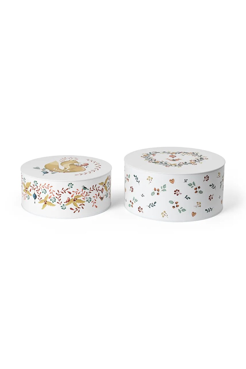 Набір контейнерів для зберігання з кришками Rosendahl Grand Cru Cottage 2-pack колір білий