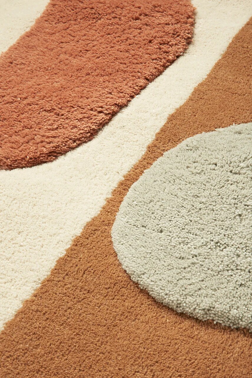 Вовняний килимок ferm LIVING Bloco