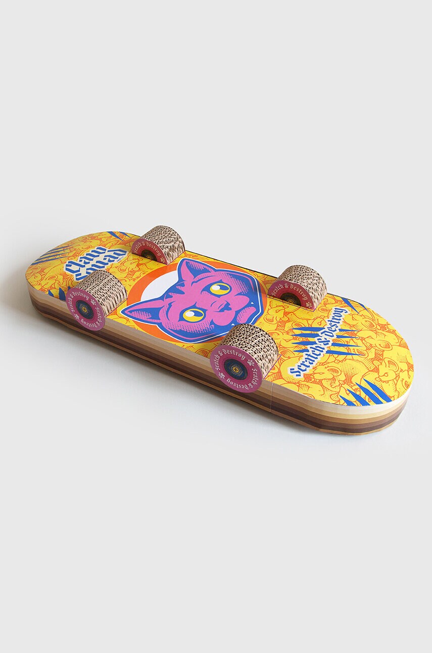 Дряпачка для кота Luckies of London Skateboard