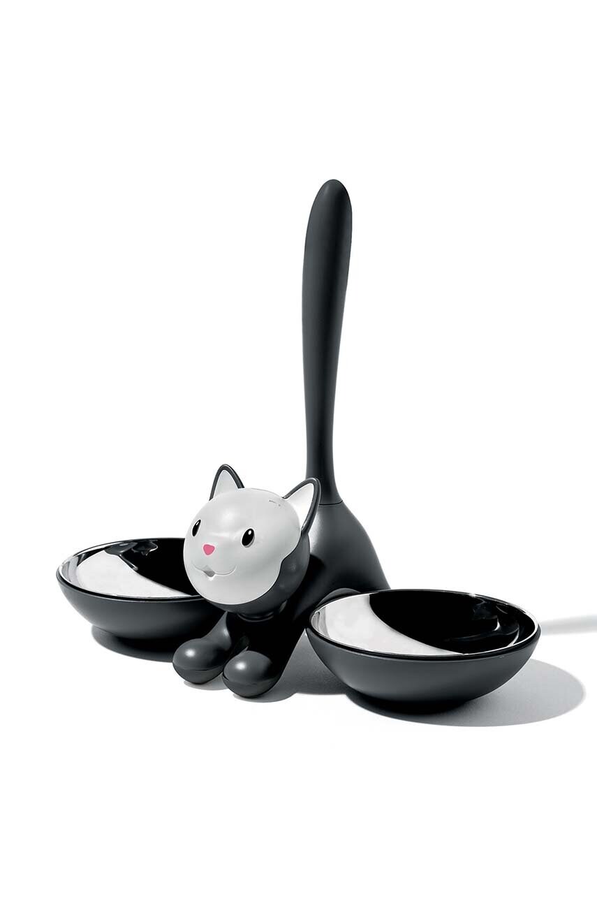Подвійна миска для домашнього улюбленця Alessi Tigrito