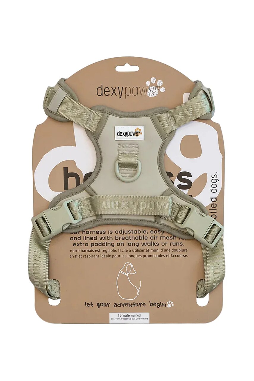 Підтяжки для собак Dexypaws No-Pull Dog Harness Sage M