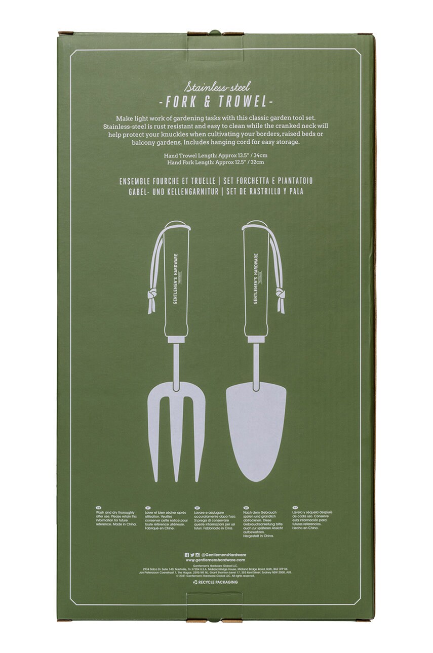 Gentelmen's Hardware Садовий набір Fork & Trowel