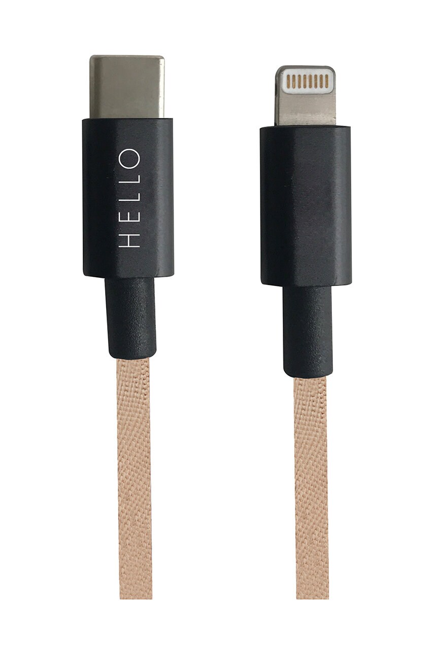 Design Letters Кабель для зарядки USB-C Lightning 1 m