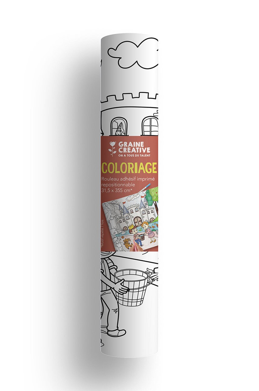 Graine Creative розмальовка в тубі Adhesive Roller To Draw