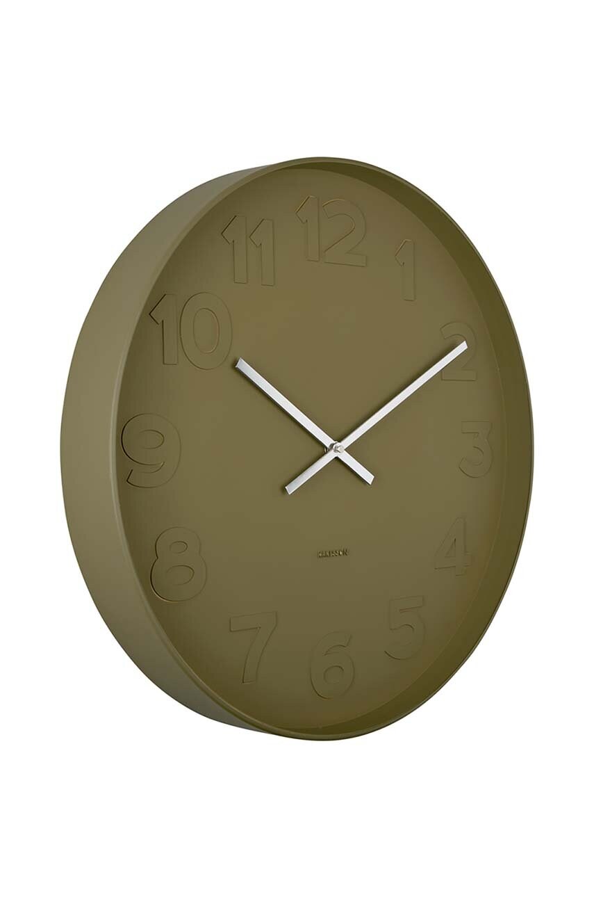 Настінний годинник Karlsson Mr. Green