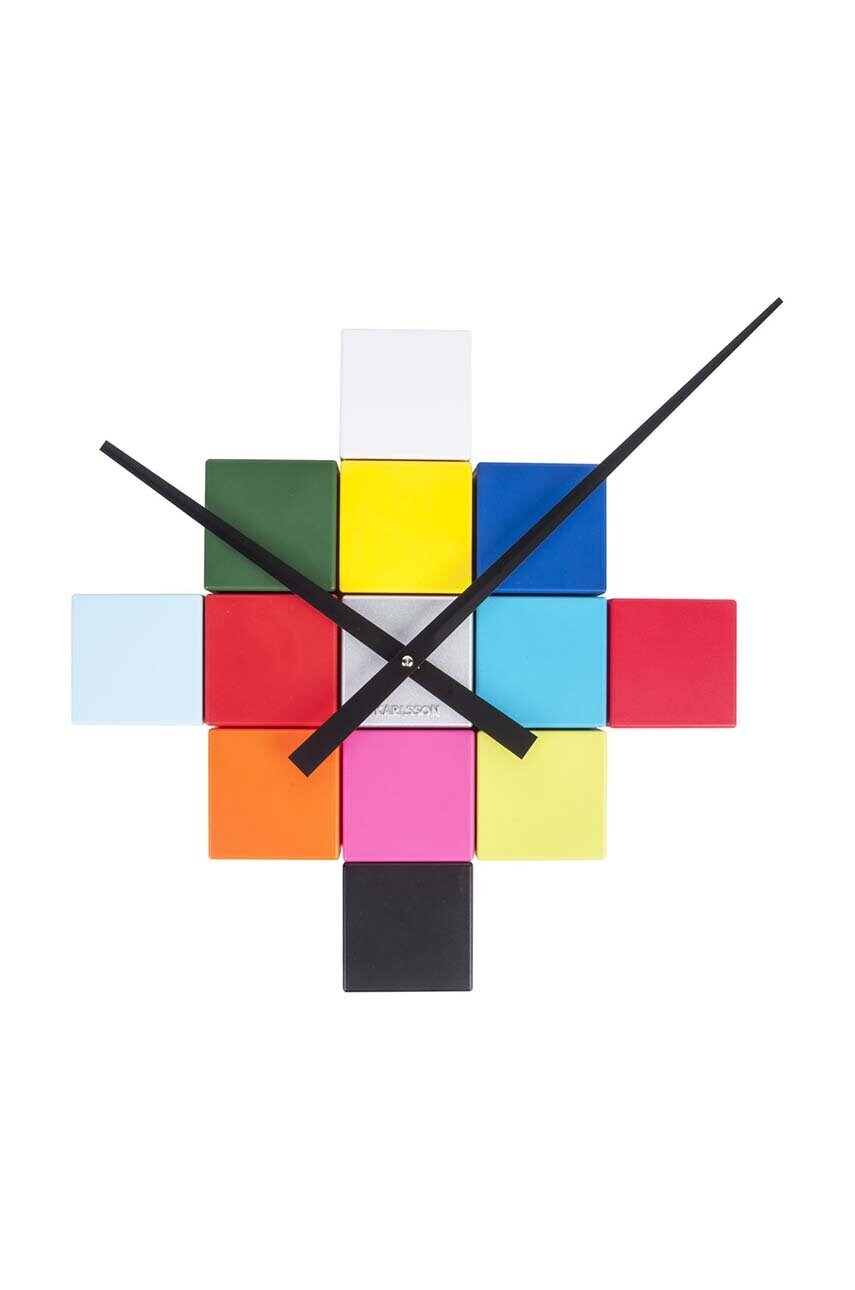 Настінний годинник Karlsson Cubic