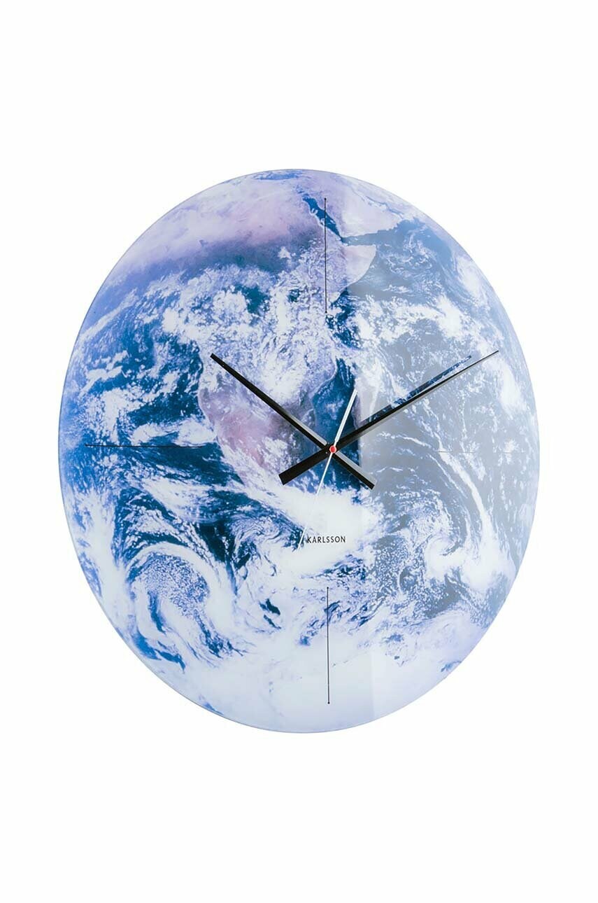 Настінний годинник Karlsson Earth
