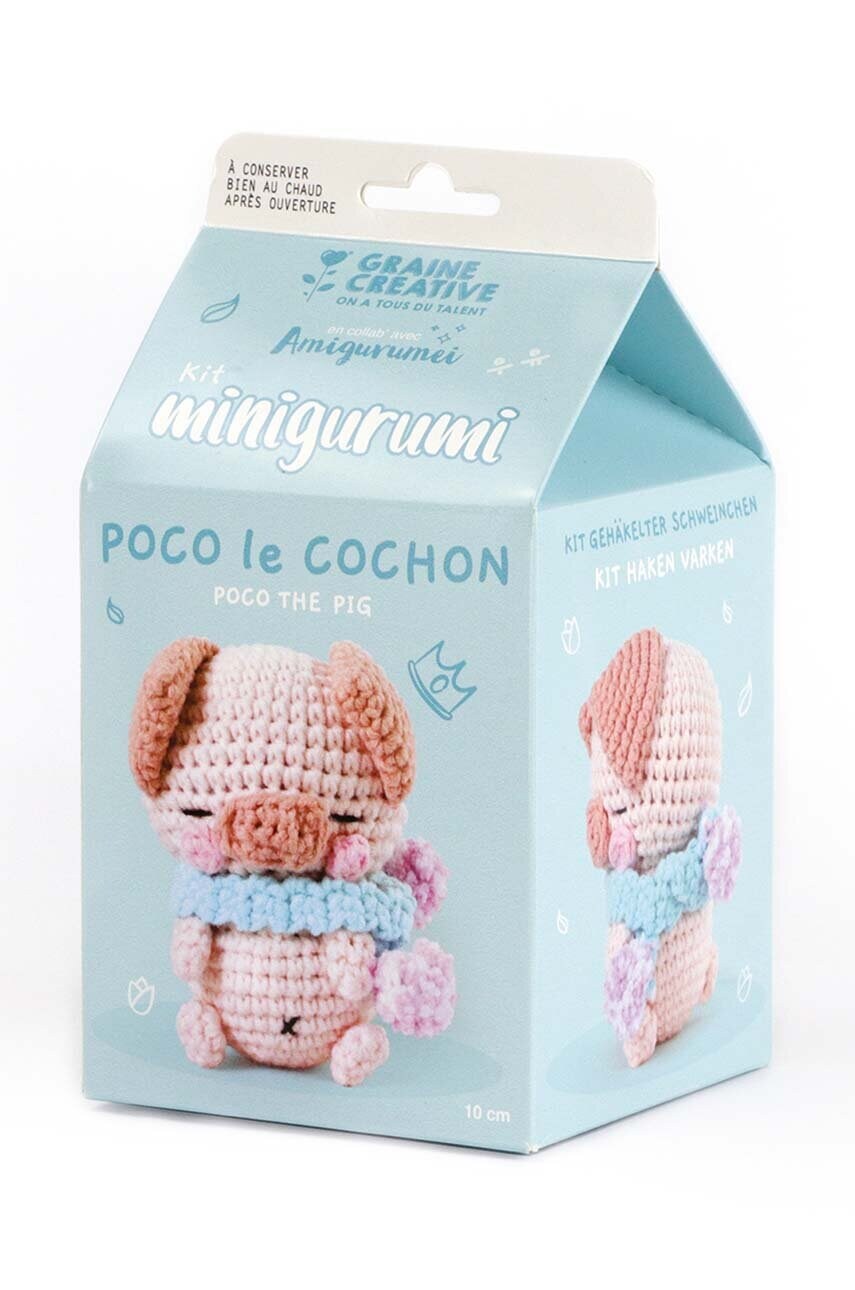 Набір для в'язання гачком Graine Creative Kit Minigurami Cochon Poco