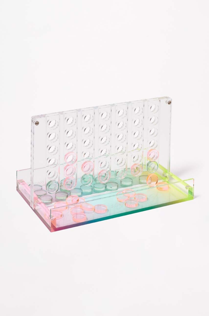 Гра SunnyLife Mini Lucite 4 In A Row Aurora