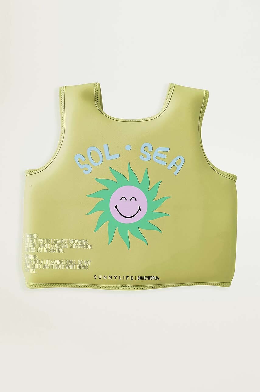 Дитячий жилет для плавання SunnyLife SmileyWorld Sol Sea