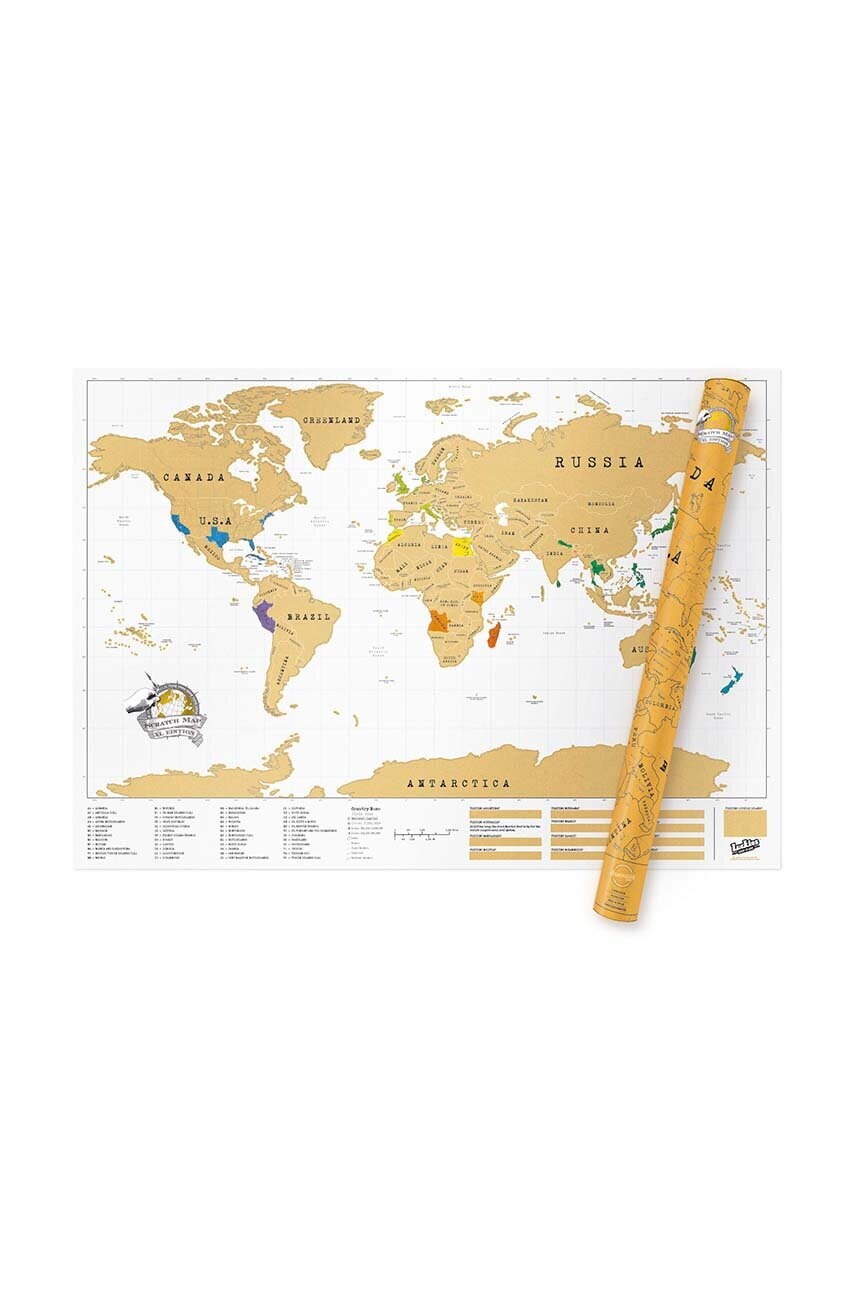Скретч-карта Luckies of London Scratch Map® - Original