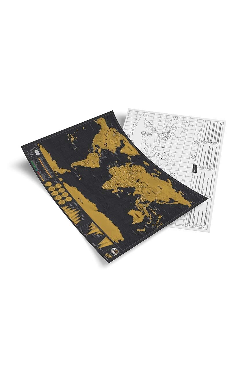 Скретч-карта Luckies of London Scratch Map® Travel Deluxe