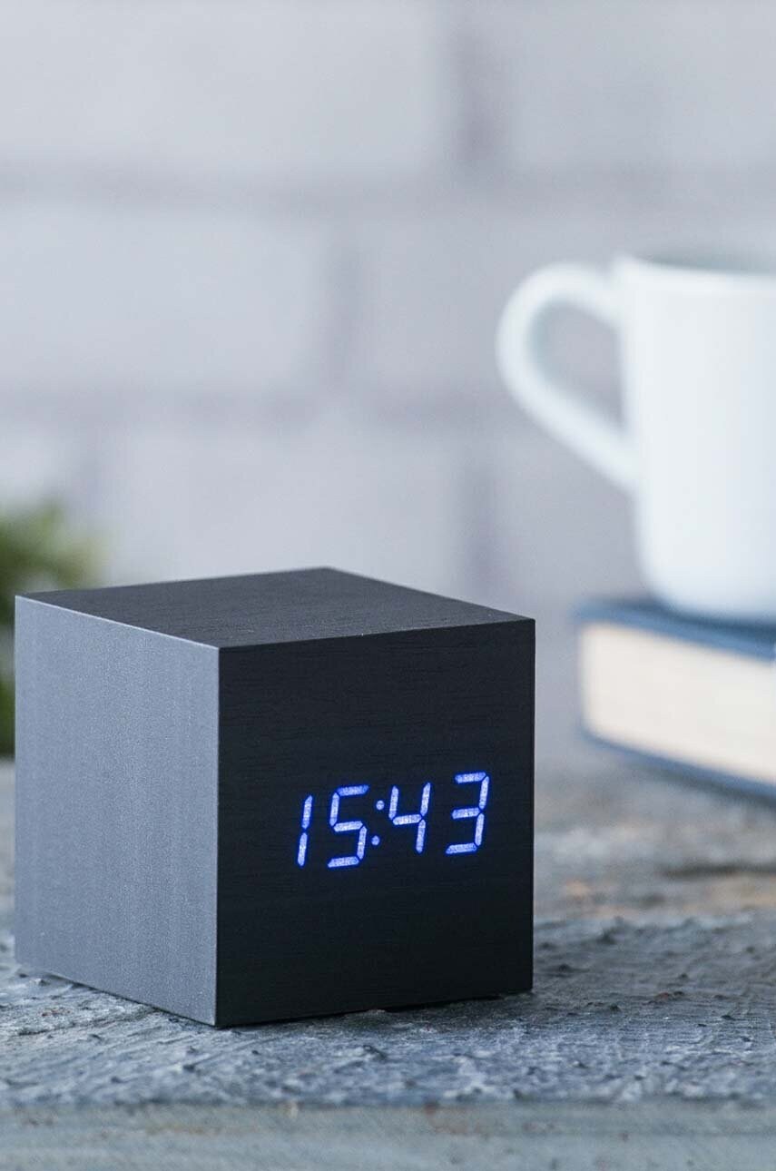 Настільний годинник Gingko Design Cube Click Clock