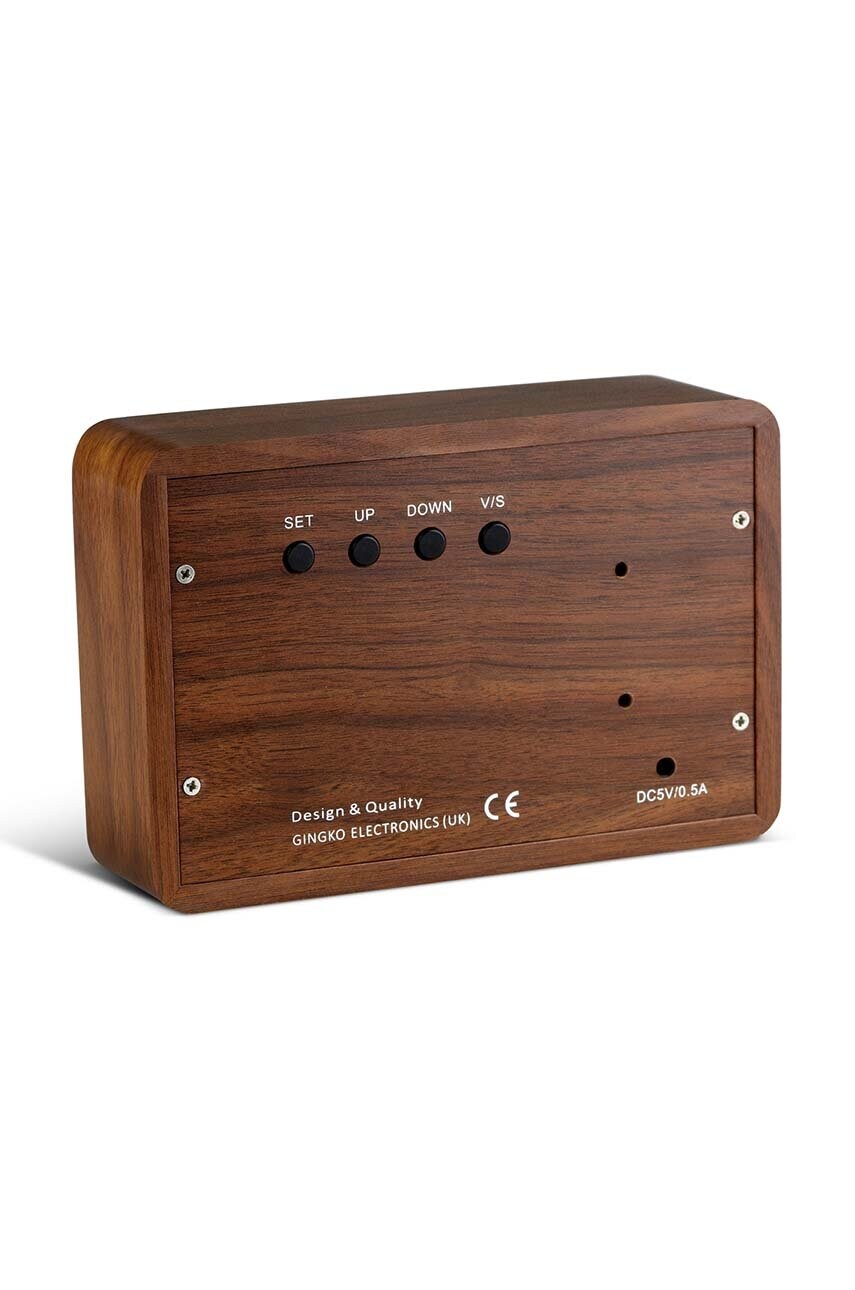 Настільний годинник Gingko Design Brick Click Clock