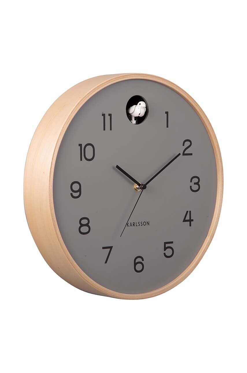 Настінний годинник Karlsson Natural Cuckoo